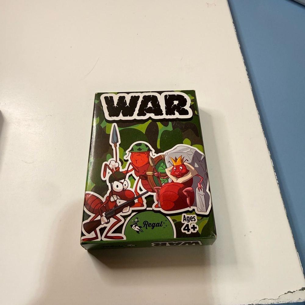 Regal War Card Game